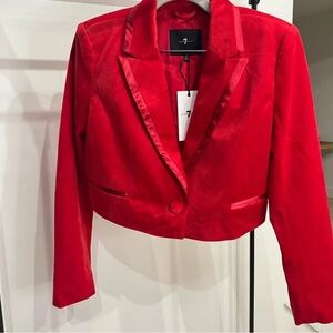 Red Women's Jacket NWT